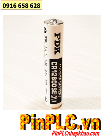 FDK CR12600SE; Pin nuôi nguồn FDK CR12600SE lithium 3v 1450mAh _Xuất xứ NHẬT